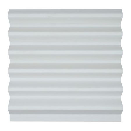 панель 3D rail east Риф белая 2700х120х12мм уп.=10шт.