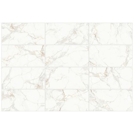 керамогранит NEW TREND Statuario Faro 60х120 белый полированный