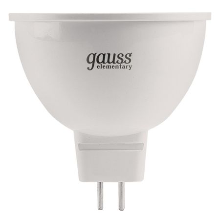 лампа GAUSS Elementary 11Вт GU5.3 LED 850Лм 3000K MR16 спот лампа gauss elementary 7вт gu5 3 led 530лм 3000k спот