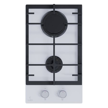 поверхность газовая LEX GVG 325 WH 2 конфорки стекло/чугун белый для geely preface 2024 жк автомобильное радио 13 2 дюймовая gps навигация закаленное стекло и защитная пленка для экрана приборной панели