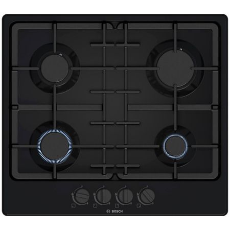 поверхность газовая BOSCH PGP6B6K90R 4 конфорки сталь черный сверла с зенковкой bosch 6 35 мм
