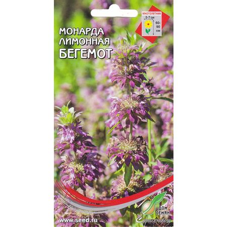 семена монарда лимонная ДОМ СЕМЯН Бегемот 110шт