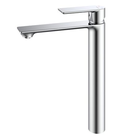 смеситель для раковины MILARDO Maze высокий нержавеющая сталь сатин 1 шт смеситель фейдер behringer x32 с электродвигателем электронный фейдер b10k 4 4 8 контактов скользящий потенциометр t образная ручка