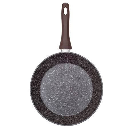 сковорода MOULIN VILLA Brownstone 28см глубокая антипр.покр. кован.алюм. индукция сковорода taller аспайр 28см глубокая антипр покр кован алюм индукция