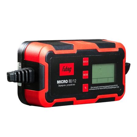 зарядное устройство FUBAG МИКРО (MICRO) 80/12 6-12В 1 шт для jbl flip 5 charge 3 4 tl gg pules 3 nd clip 4 micro usb порт зарядки разъем usb 2 0 аудиоразъем разъем питания