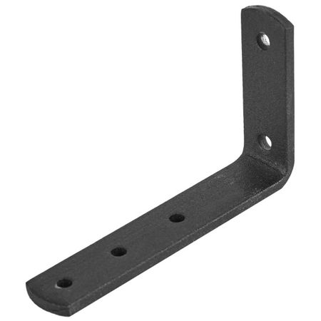 уголок бытовой 60х100х20х4мм черный