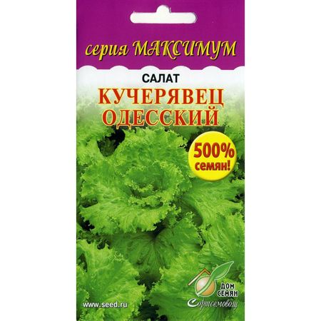семена салат ДОМ СЕМЯН Кучерявец  одесский максимум 3600шт остеонорм мсм максимум витатека табл п о 30