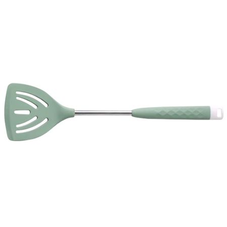 лопатка ATMOSPHERE Serenity Gardens 38см с прорезями силикон, нерж.сталь