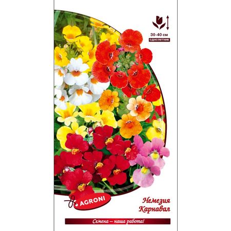 семена Немезия Карнавал АГРОНИ 0,1г