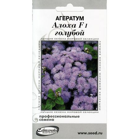 семена агератум ДОМ СЕМЯН Алоха голубой 12шт