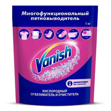 пятновыводитель VANISH Кислородный 1000г пятновыводитель brandfree кислородный очиститель