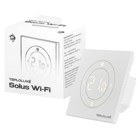 терморегулятор ТЕПЛОЛЮКС Solus Wi-Fi белый эндоскоп cmos 6мм 2mp 1080p wifi usb new landing