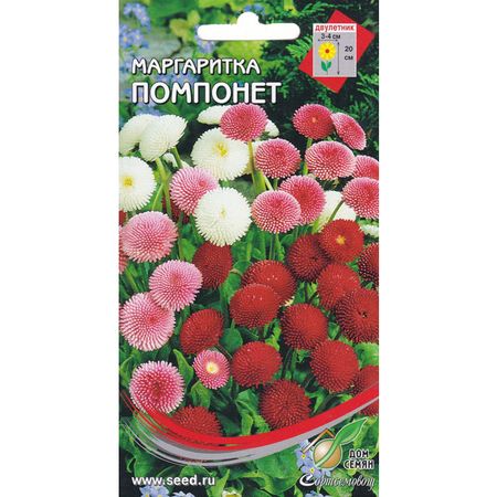 семена маргаритка ДОМ СЕМЯН Помпонет 260шт