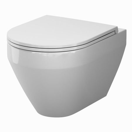 унитаз подвесной AM.PM Spirit V2.0 Aquaspin торнадо микролифт быстросъем