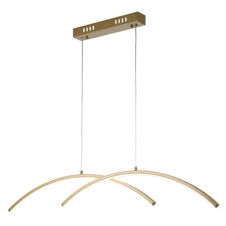 светильник подвесной ESCADA Скайлайн LED 36Вт 3000/6000К золото светодиодный драйвер для офисной лампы 18вт 36вт 72вт