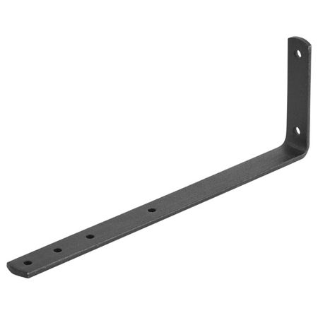 уголок бытовой 80х240х20х4 мм черный