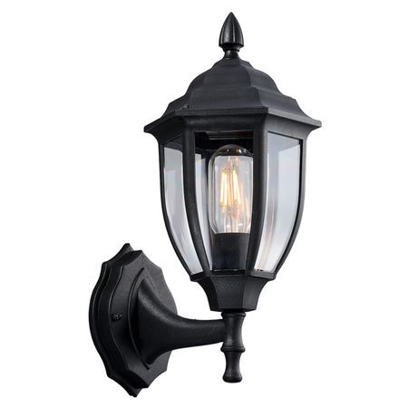 светильник уличный настенный DECITY Корсо3 40Вт E27 IP44 чёрный