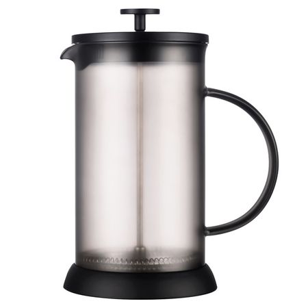 френч-пресс ESPRADO Sombra Negro 1000мл боросиликатное матовое стекло нерж.сталь френч пресс mallony amore 350мл боросиликатное стекло нерж