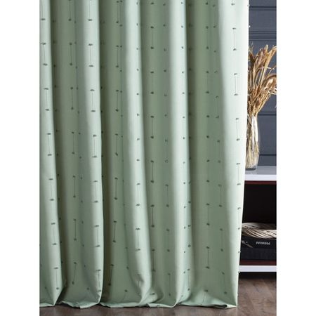 штора портьерная на шт.ленте AMAZONTEXTILE HOME рогожка штрих 200x280см зеленая, М 3196 v113 штрих кодовые этикетки zhouyan серебристые 40x10 мм