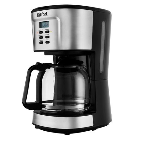 кофеварка капельная KITFORT КТ-727 900Вт 1,5л черный/серый