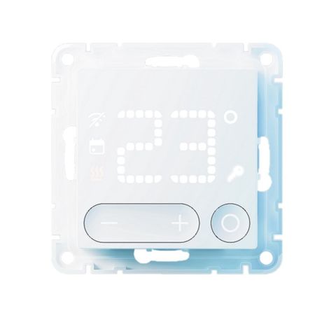 Умный терморегулятор Systeme Electric AtlasDesign Smart белый centechia zigbee 3 0 smart gateway hub для ewelink