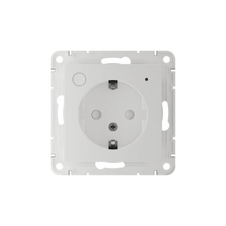 Умная розетка Systeme Electric AtlasDesign Smart (ATN000145Z) скрытая установка белая с заземлением centechia zigbee 3 0 smart gateway hub для ewelink