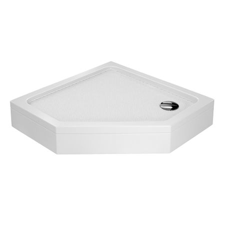 Поддон WasserKraft Isen акриловый 90х90х17,5 см трапеция белый средний (26T11)