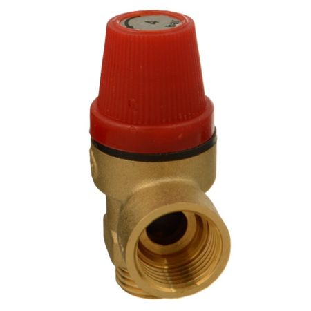 Клапан предохранительный Terma 1/2 НР(ш) х 1/2 ВР(г) 4 бар для систем отопления 120 °С KVs 0,5 (88089) предохранительный клапан для компрессора из латуни 1 12 кг