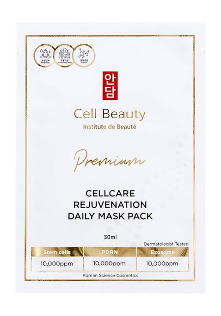 Cell Beauty Premium Cellcare Rejuvenation Daily Mask Pack