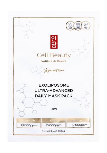 Cell Beauty Signature Exoliposome Ultra-Advanced Daily Mask Pack
