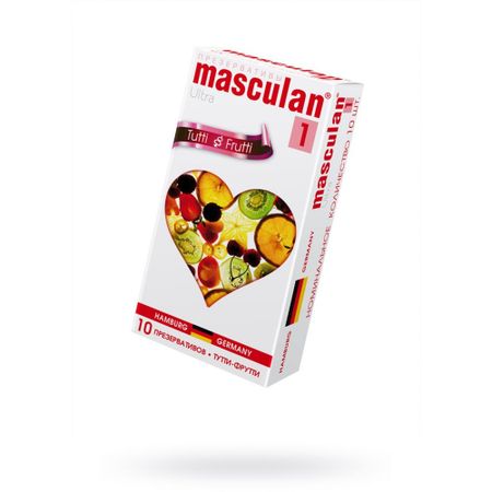Презервативы Masculan Ultra Tutti-Frutti 10 шт презервативы априкс ribbed ребристые 3 шт