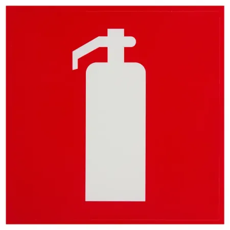 Наклейка «Огнетушитель» 10x10 см полипропилен 3 шт. rfid наклейка anordsem t5577 перезаписываемая 25 мм