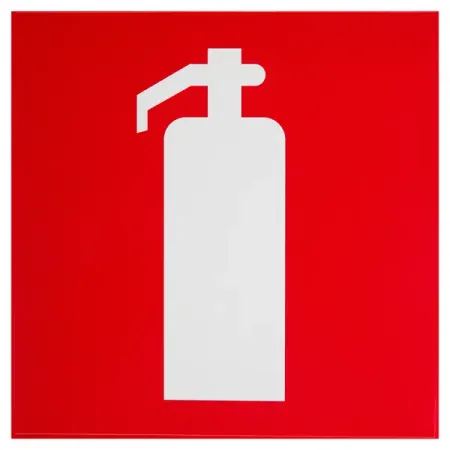 Наклейка «Огнетушитель» 20x20 см полипропилен 5 шт. rfid наклейка anordsem t5577 перезаписываемая 25 мм