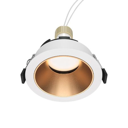 Светильник встраиваемый GU10 белый 10 Вт IP20 Maytoni Share (DL051-U-1WMG) светильник встраиваемый maytoni phanton 3000k 1x12вт 120° акрил белый