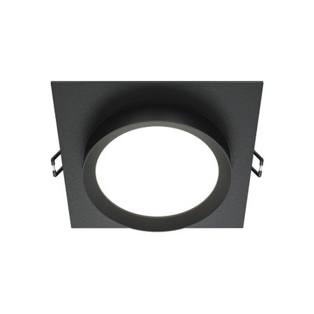 Светильник встраиваемый GX53 черный 15 Вт IP20 Maytoni Hoop (DL086-GX53-SQ-B)