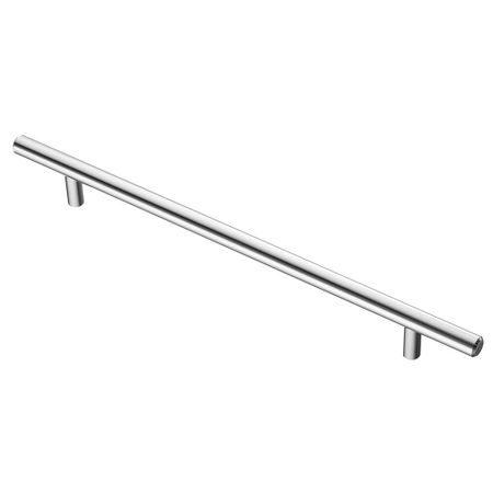 Ручка-рейлинг мебельная Kerron Metallic d12 мм металлическая хром (R-3020-448)