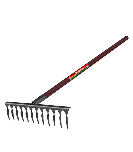 Грабли Молодость моя (1004-12-Ч) металлические 12 зубьев 1300 мм витые ручные садовые грабли serenable