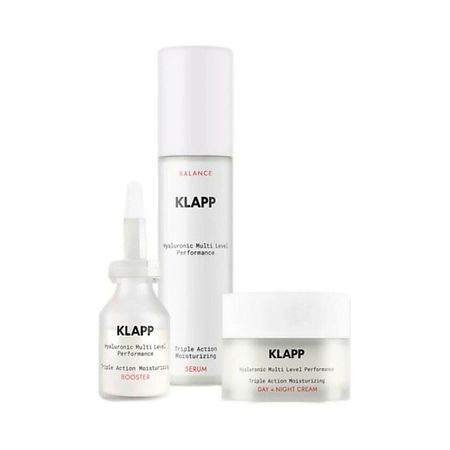 Набор средств для лица KLAPP COSMETICS Набор Hyaluronic Multi Level Performance Triple Action