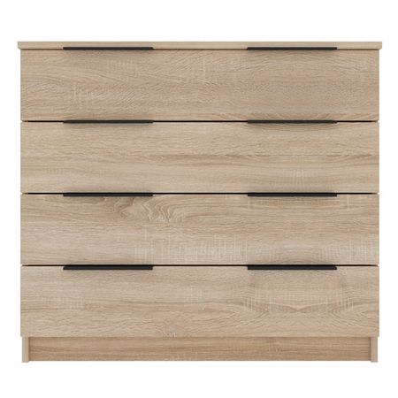 комод 4 ящика Катрин 804x902x395мм ЛДСП дуб сонома
