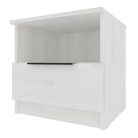 тумба 1 ящик Катрин 444x452x395мм ЛДСП дуб харбор белый