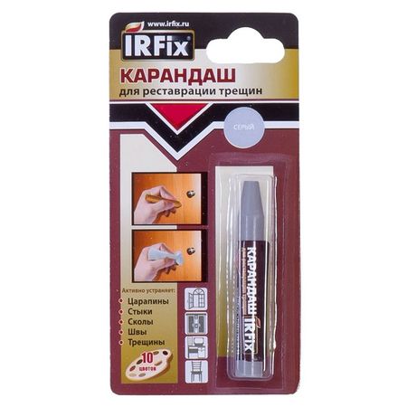 карандаш реставрационный IRFIX для трещин серый, арт. 20121 карандаш для глаз pupa true eyes тон 03 серый