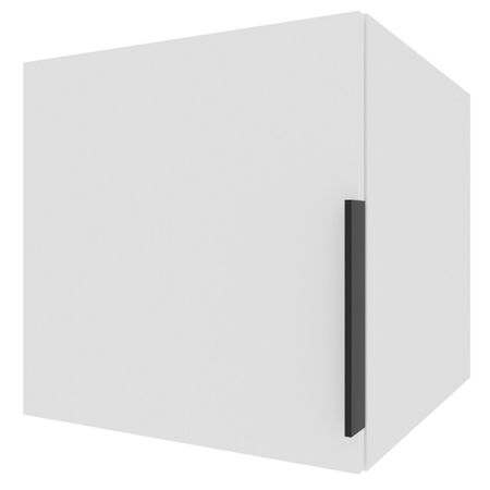 антресоль низкая 1 дверь Катрин 450x450x509мм ЛДСП белый шагрень