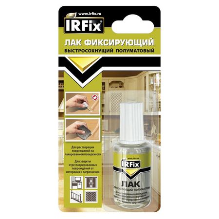 лак фиксирующий IRFIX бесцветный 20мл, арт. 20285