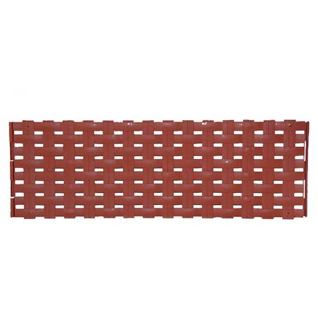 ограждение садовое Плетень 2,4м 20см 4шт пластик коричневый locheuk jst sm 2 pin male female wire connector пластик металл 10см 15см 20см