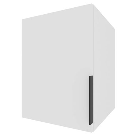 антресоль высокая 1 дверь Катрин 600x450x509мм ЛДСП белый шагрень