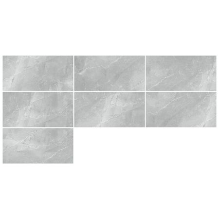 керамогранит LCM Armani Marble Gray 60х120 полированный серый