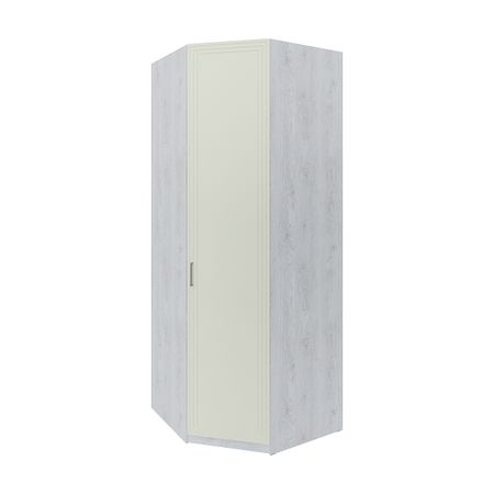 шкаф угловой 1 дверь Trisha Base 2328x900x900мм МДФ/ЛДСП панакота фактур/дуб харбор