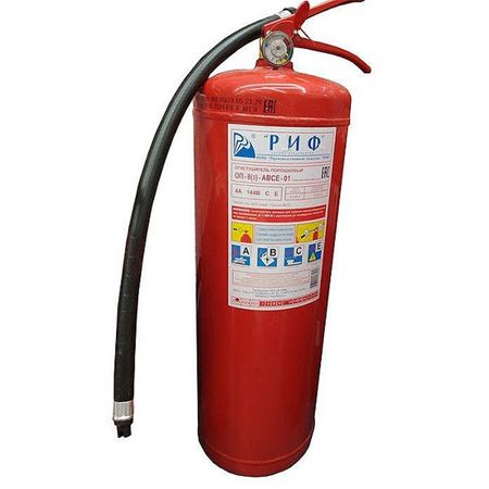 огнетушитель порошковый ОП-8 (з) АВСЕ РИФ