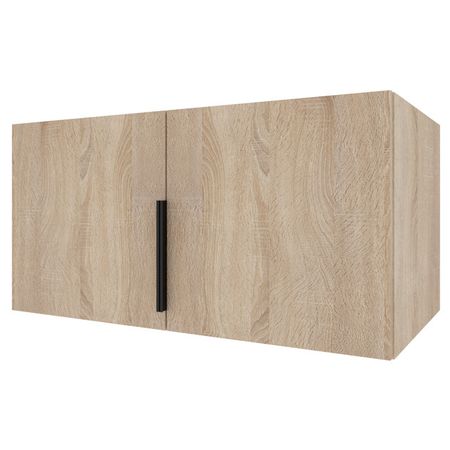 антресоль низкая 2 двери Катрин 450x900x509мм ЛДСП дуб сонома