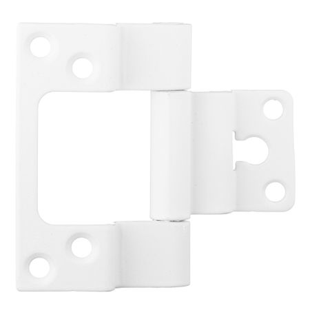 Петля ПНН-80 бабочка универсальная неразъемная 80х55 мм белая петля универсальная бабочка arsenal 100х75х2 5мм